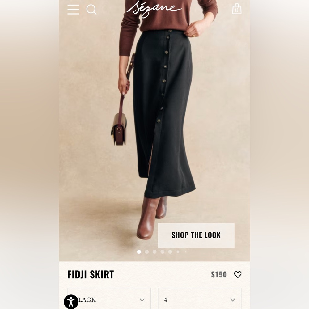Sezane Fidji Skirt
